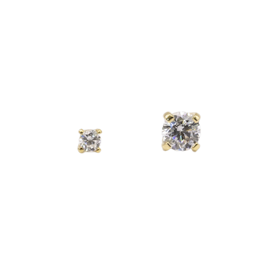 Quad Prong Set CZ