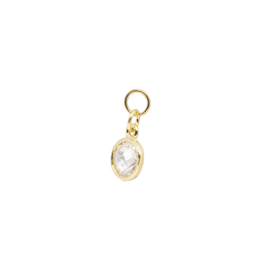 Bezel Set Charm