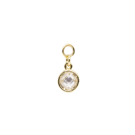 Bezel Set Charm